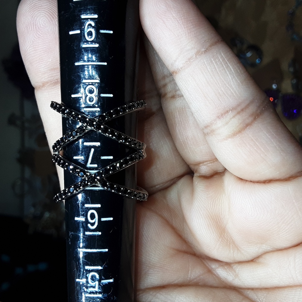 925 Genuine Natural Black Spinel. PRICE IS FIRM. - Picture 3 of 4